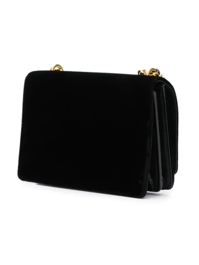 Shop Saint Laurent Medium Sunset Shoulder Bag In Black