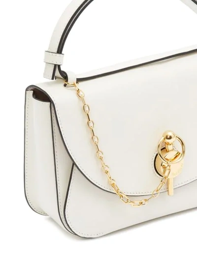 Shop Jw Anderson Keyts Bag In White