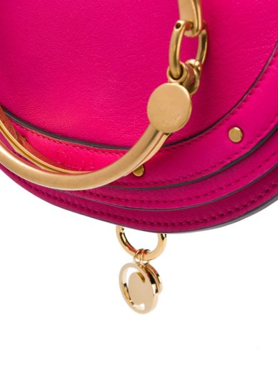 Shop Chloé Nile Minaudière Shoulder Bag In Pink
