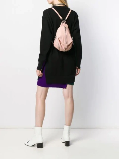 Shop Rebecca Minkoff Julian Mini Backpack In Pink