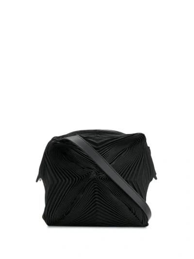 Shop Issey Miyake Cross-body Bag In Black