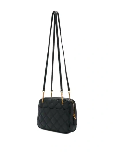 Shop Saint Laurent Quilted Shoulder Bag In Black