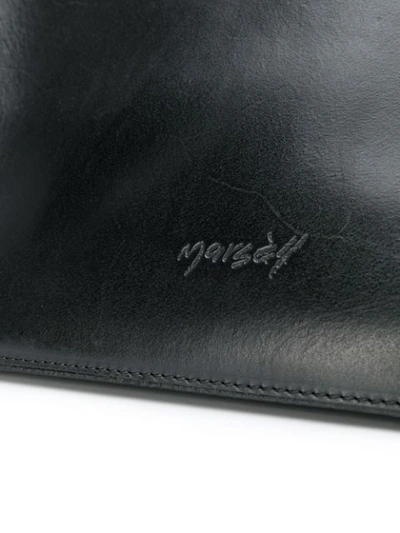 Shop Marsèll Minimal Shoulder Bag In Black