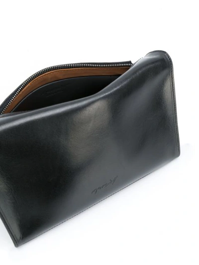 Shop Marsèll Minimal Shoulder Bag In Black