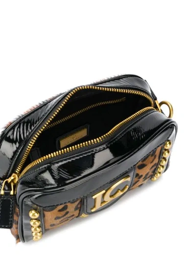 Shop La Carrie Leopard Print Crossbody Bag In Cuoio Combi
