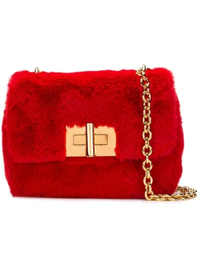 Shop Tom Ford Natalia Shoulder Bag In Red