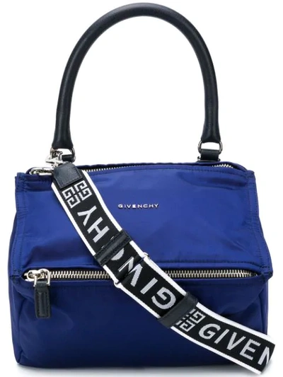 Shop Givenchy Pandora Tote In Blue