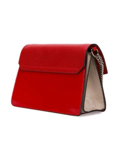 Givenchy Small Gv3 Leather Bag In Red