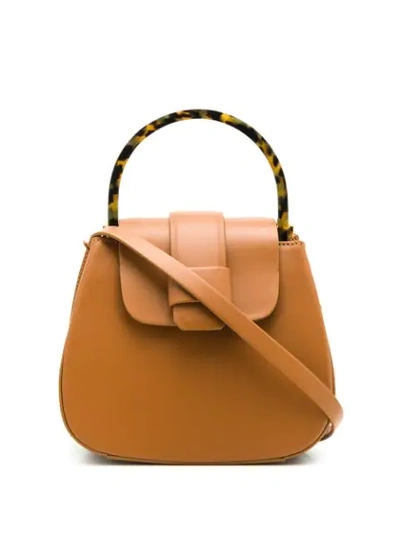 Shop Nico Giani Myria Tote Bag In Brown