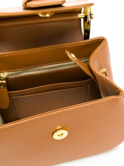 Shop Nico Giani Myria Tote Bag In Brown