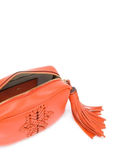 Shop Anya Hindmarch Neeson Crossbody Bag In Orange