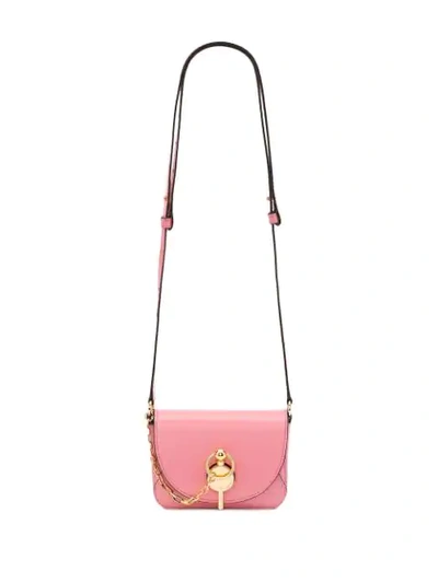 Shop Jw Anderson Nano Keyts Bag In Pink