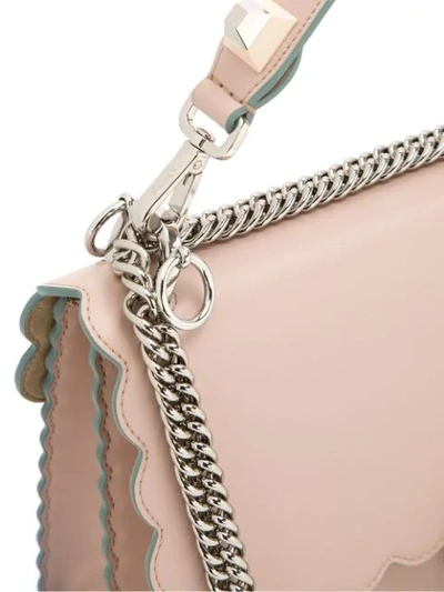 Shop Fendi Kan I Shoulder Bag In Pink