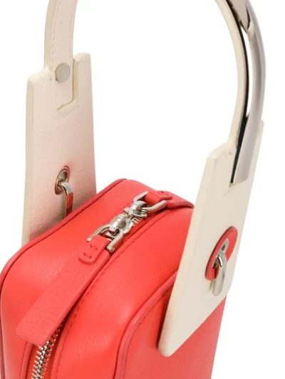 Shop Bonastre Top Handle Mini Bag In Red