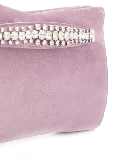 Shop Jimmy Choo Venus Clutch Bag In Pink