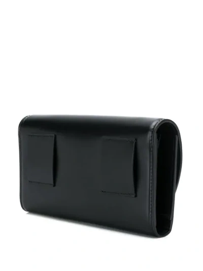 Shop Ferragamo Flap-front Belt Bag In Black