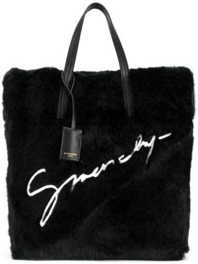 Shop Givenchy Reversible Tote Bag In Black