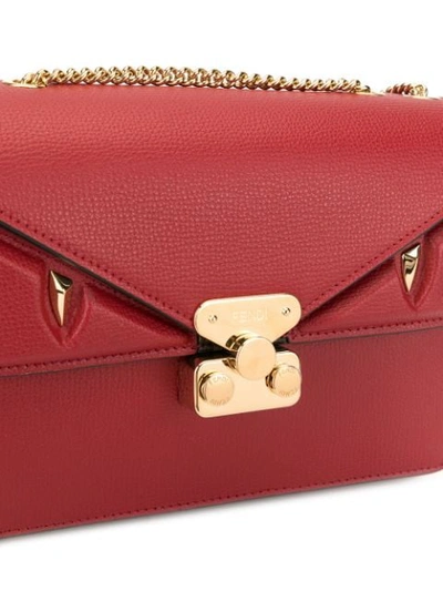 Shop Fendi Medium Bag Bugs Crossbody Bag In Red