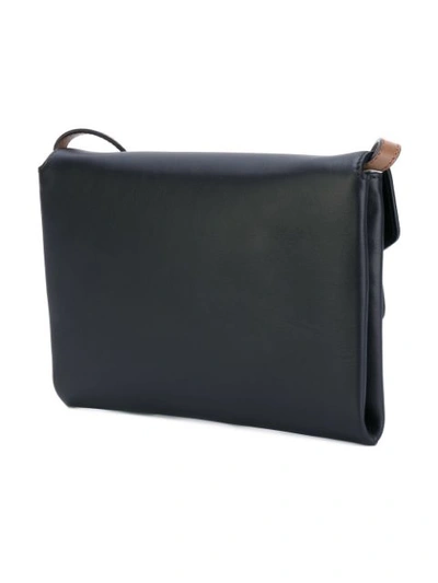 Shop Marni Pocket Trunk Bag In Black