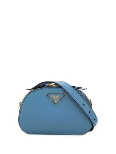 Shop Prada Odette Belt Bag In Blue