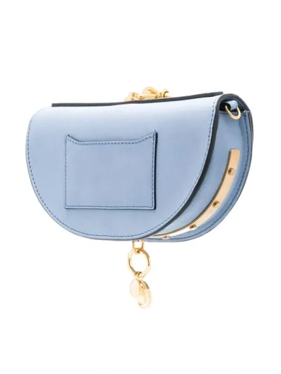 Shop Chloé Nile Minaudiere Shoulder Bag - Blue