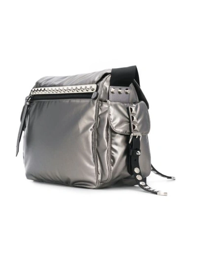 Shop Prada Metallic Shoulder Bag