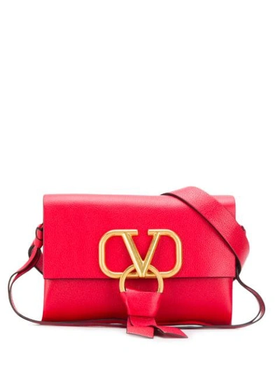 Shop Valentino Vring Belt Bag In Red