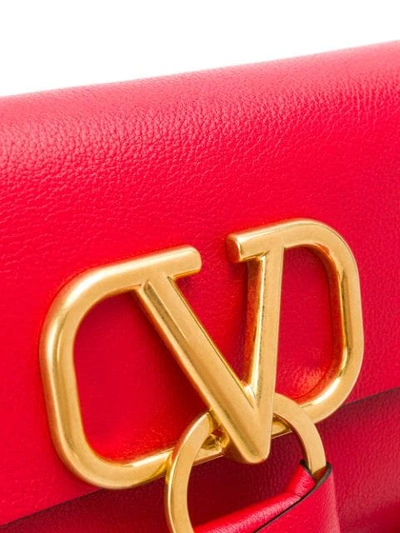 Shop Valentino Vring Belt Bag In Red