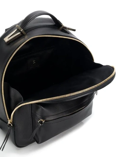 Shop Versace Medusa Palazzo Backpack In Black