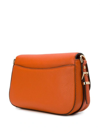 Shop Michael Kors Bedford Legacy Shoulder Bag In 812 Burnt Orange