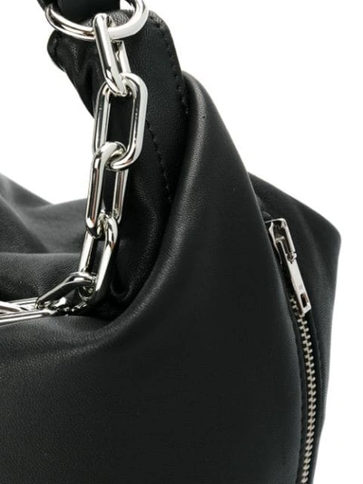Shop Alexander Wang Attica Chain Sac Bag In Black