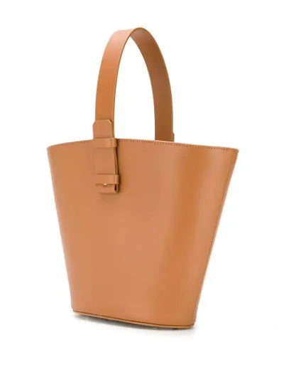 Shop Nico Giani Medium Bucket Bag In Brown
