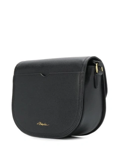 Shop 3.1 Phillip Lim Pashli Saddle Shoulder Bag In Black