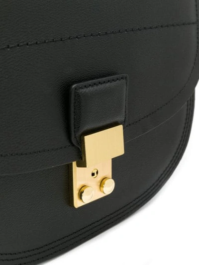 Shop 3.1 Phillip Lim Pashli Saddle Shoulder Bag In Black