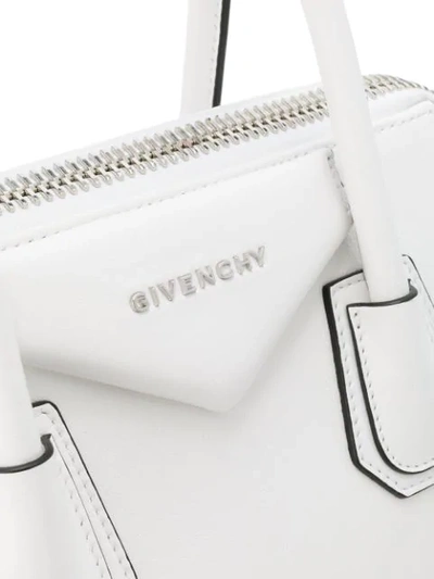 Shop Givenchy Signature Antigona Bag In White