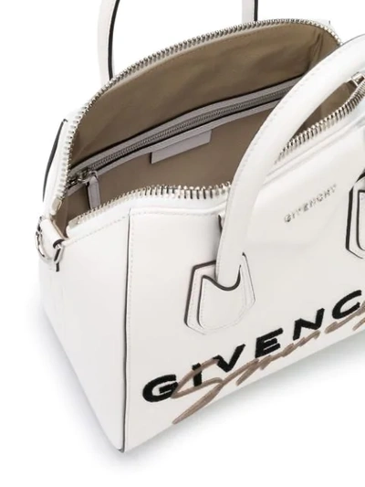 Shop Givenchy Signature Antigona Bag In White