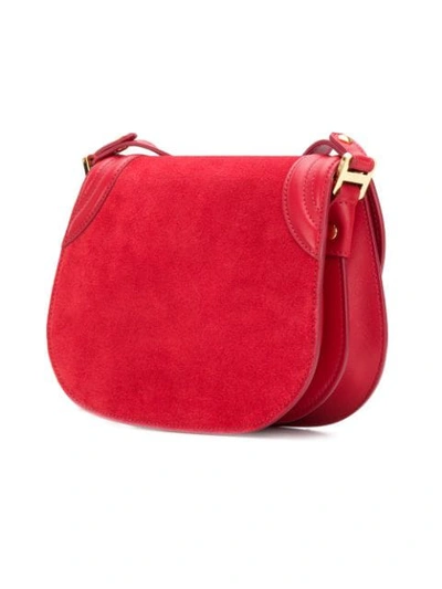 Shop Mcm Trisha Shoulder Bag - Red