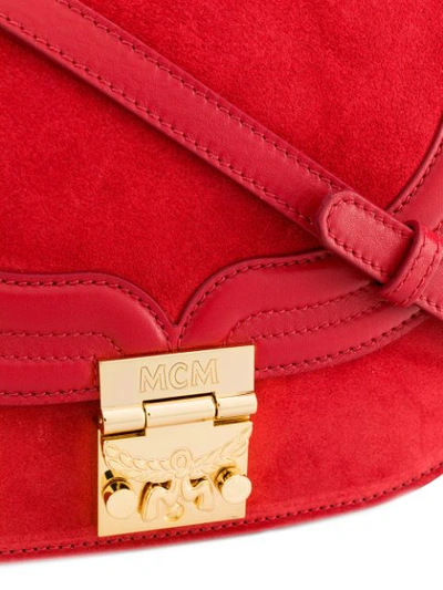 Shop Mcm Trisha Shoulder Bag - Red