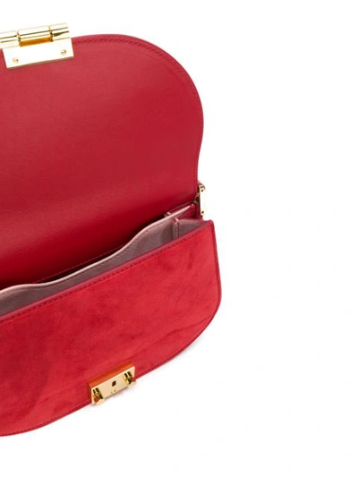 Shop Mcm Trisha Shoulder Bag - Red