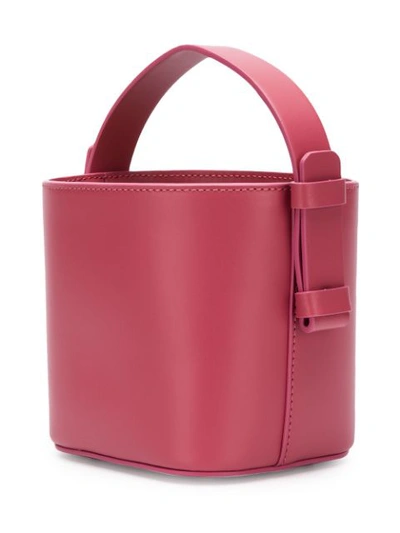 Shop Nico Giani Mini Bucket Tote In Pink