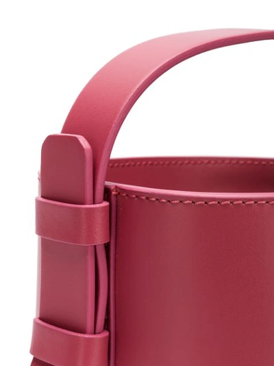 Shop Nico Giani Mini Bucket Tote In Pink