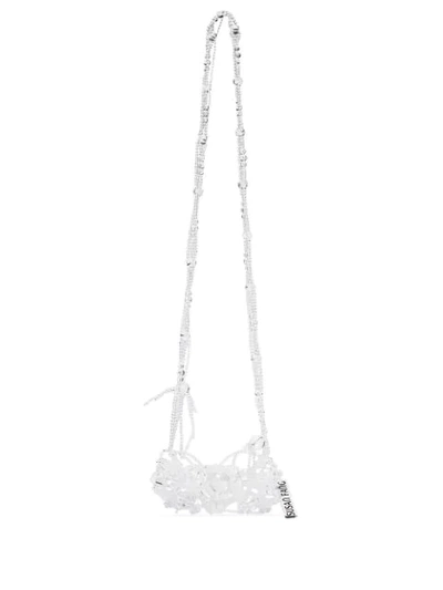 Shop Susan Fang Phone Bubble Cross-body Bag In White
