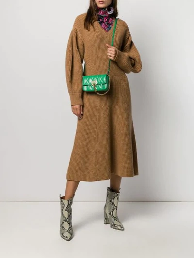 Shop Givenchy Mini Pocket Bag In 329 Grass  Green