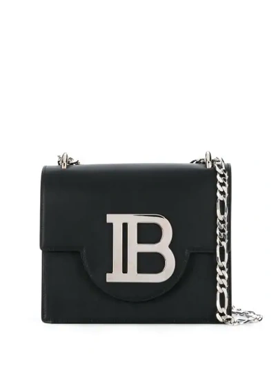 Shop Balmain Bbag 18 Crossbody Bag In Black