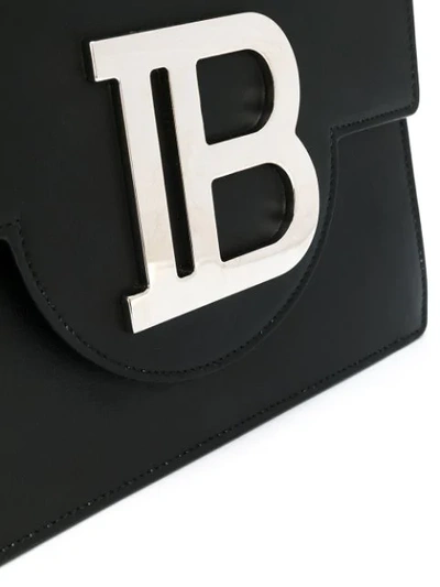 Shop Balmain Bbag 18 Crossbody Bag In Black