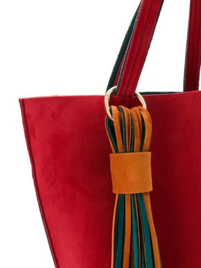 Shop Alila 'lugano' Handtasche In Red