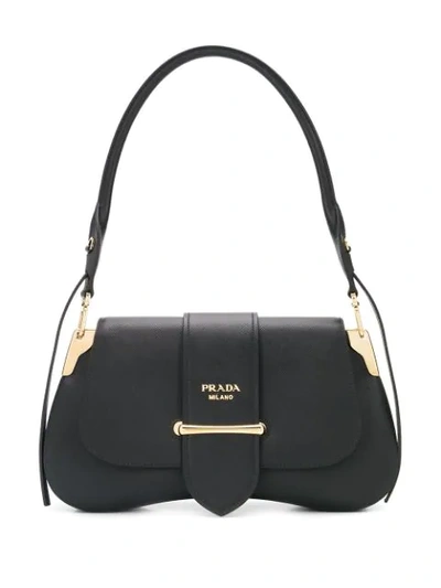 Shop Prada Sidonie Shoulder Bag In F0002