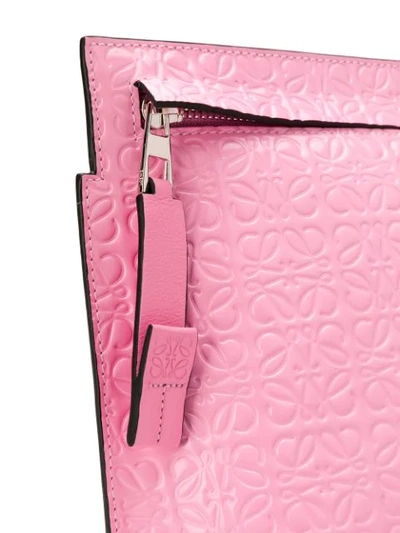 Shop Loewe T Pouch In Pink
