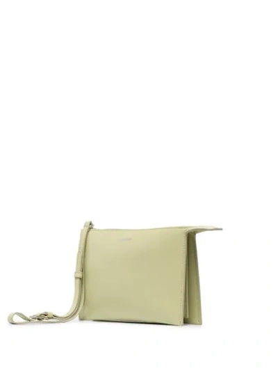 Shop Jil Sander Tootie Clutch Bag In  Green