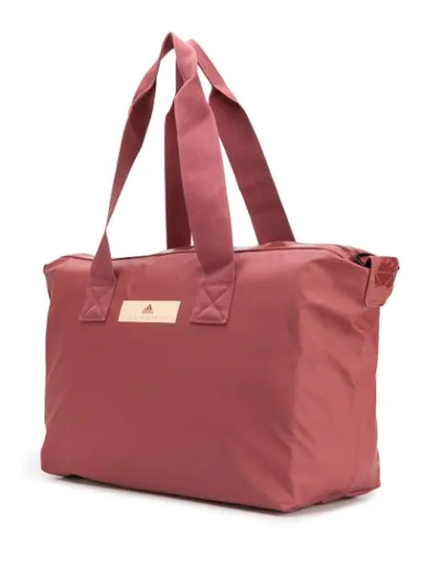 Shop Adidas By Stella Mccartney Studio Tote Bag In Red